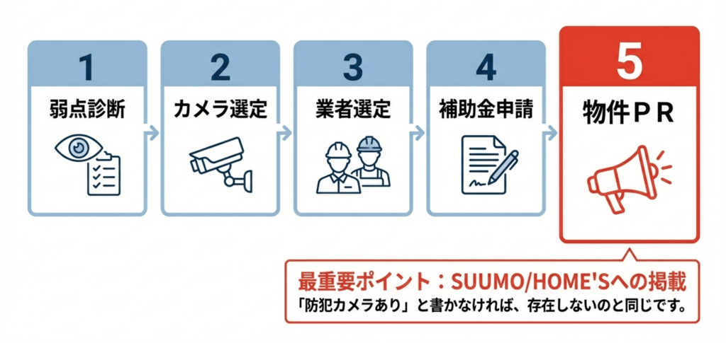 失敗しない導入の5ステップ