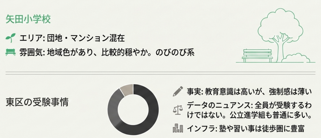のびのびとした「矢田」