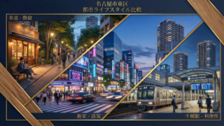 名古屋市東区「車道駅」vs「新栄駅」vs「千種駅」どこに住むべき？徹底比較【2026年版】