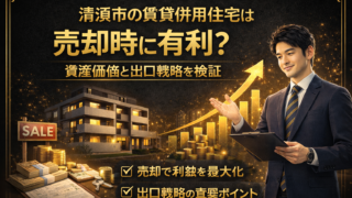 清須市の賃貸併用住宅は売却時に有利？資産価値と出口戦略を検証