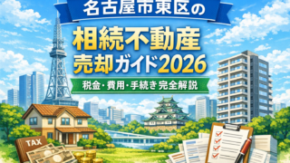 名古屋市東区の相続不動産売却ガイド2026｜税金・費用・手続き完全解説