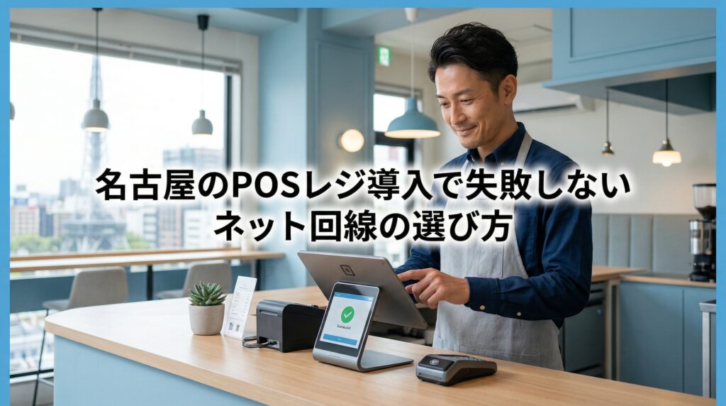 名古屋のPOSレジ導入で失敗しないネット回線の選び方