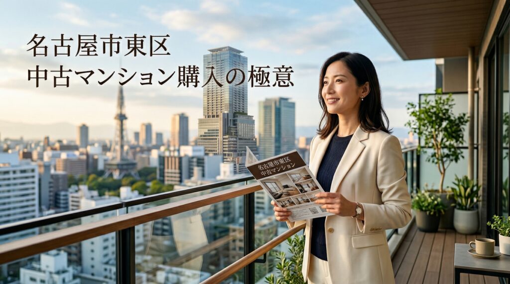 名古屋市東区で中古マンションを購入する流れ｜初心者向け完全ガイド