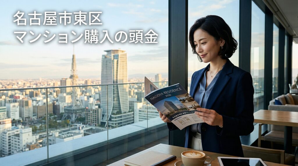 名古屋市東区のマンション購入で頭金はいくら？相場と失敗しない目安