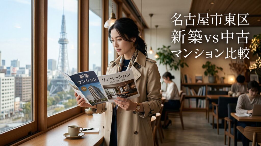名古屋市東区の新築vs中古マンション比較｜どっちが得か徹底解説
