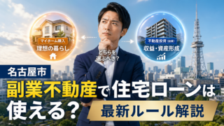 名古屋市 副業不動産で住宅ローンは使える？最新ルール解説