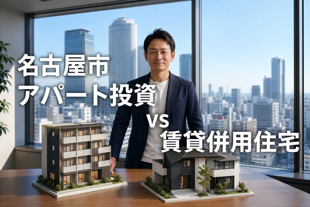 名古屋市 アパート投資 vs 賃貸併用住宅｜安全性を比較