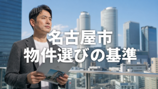 名古屋市 物件選びの基準｜会社員が失敗しない判断軸