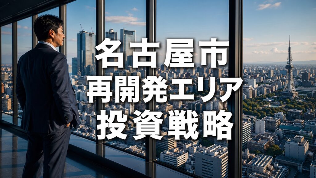 名古屋市 再開発エリア投資戦略｜狙うべきエリア解説