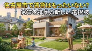 名古屋市で賃貸はもったいない？家賃を抑える新しい選択肢