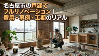 名古屋市の戸建てフルリノベーション｜費用・事例・工期のリアル