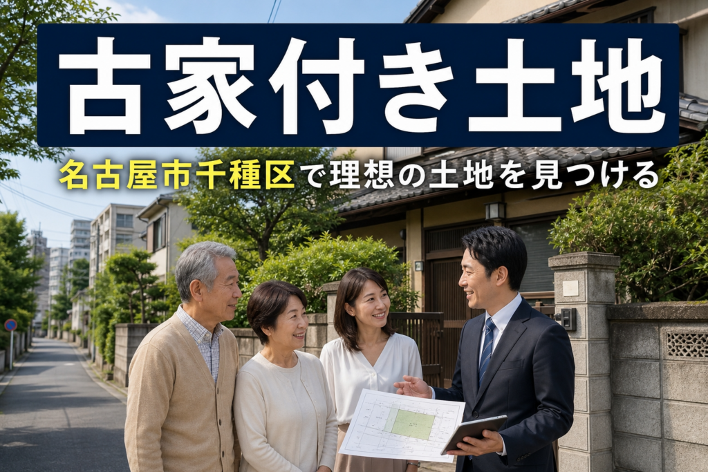 古家付き土地として売るべき？名古屋市千種区での売却戦略と判断基準