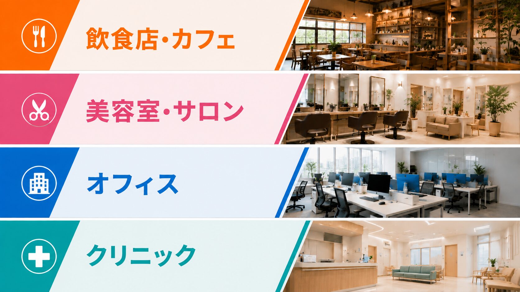 店舗とオフィス