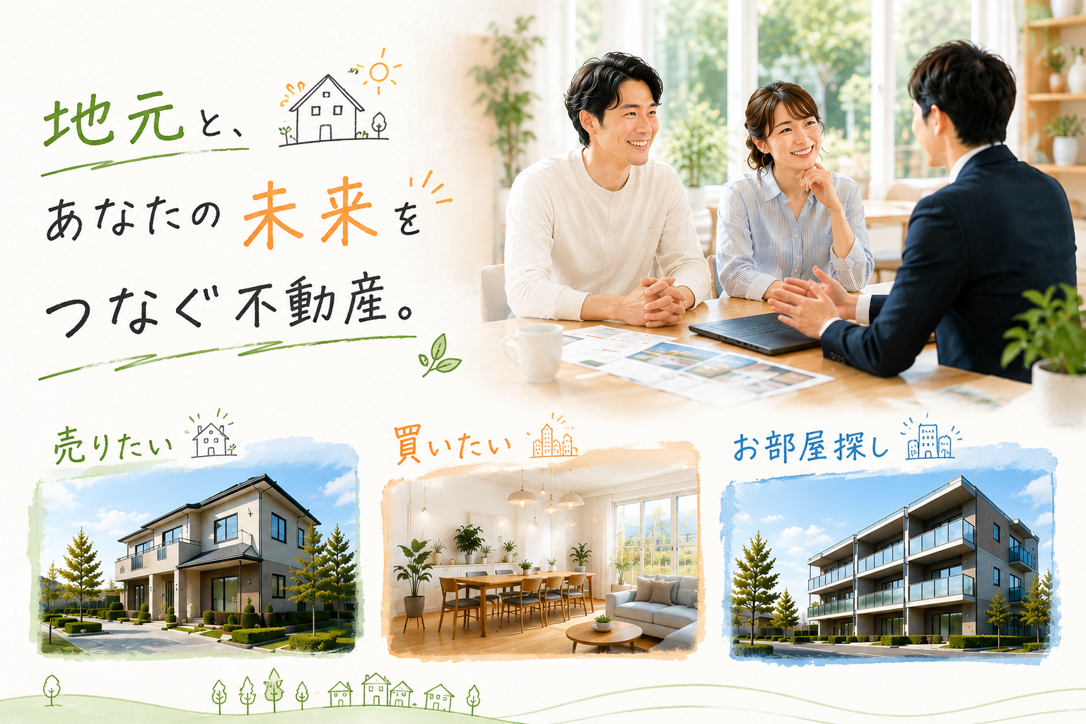 不動産売却・査定買取の窓口｜岐阜・羽島・一宮など尾張地方の不動産売却・査定・住まいのご相談