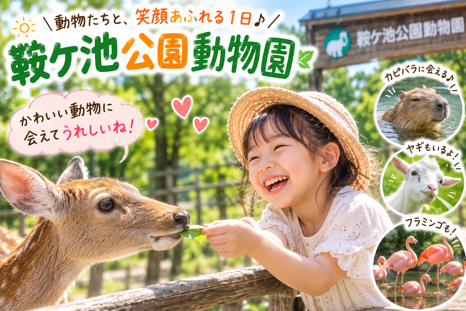 鞍ケ池公園動物園（豊田市）