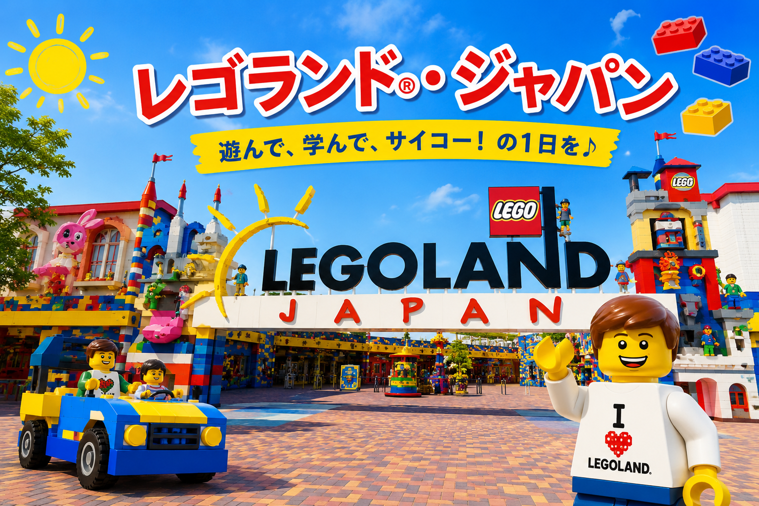 レゴランド・ジャパンのアトラクション