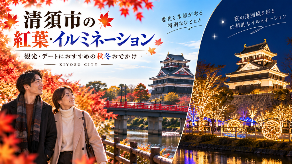 清須市の紅葉・イルミネーションスポット|観光・デートにおすすめの秋冬おでかけ