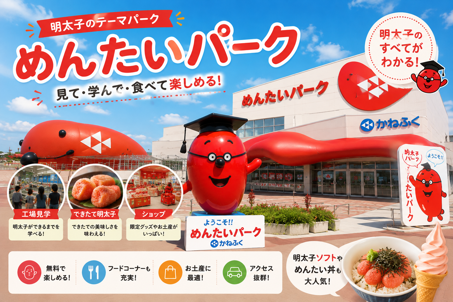 めんたいパークとこなめ