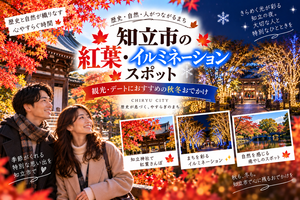 知立市の紅葉・イルミネーションスポット｜観光・デートにおすすめの秋冬おでかけ
