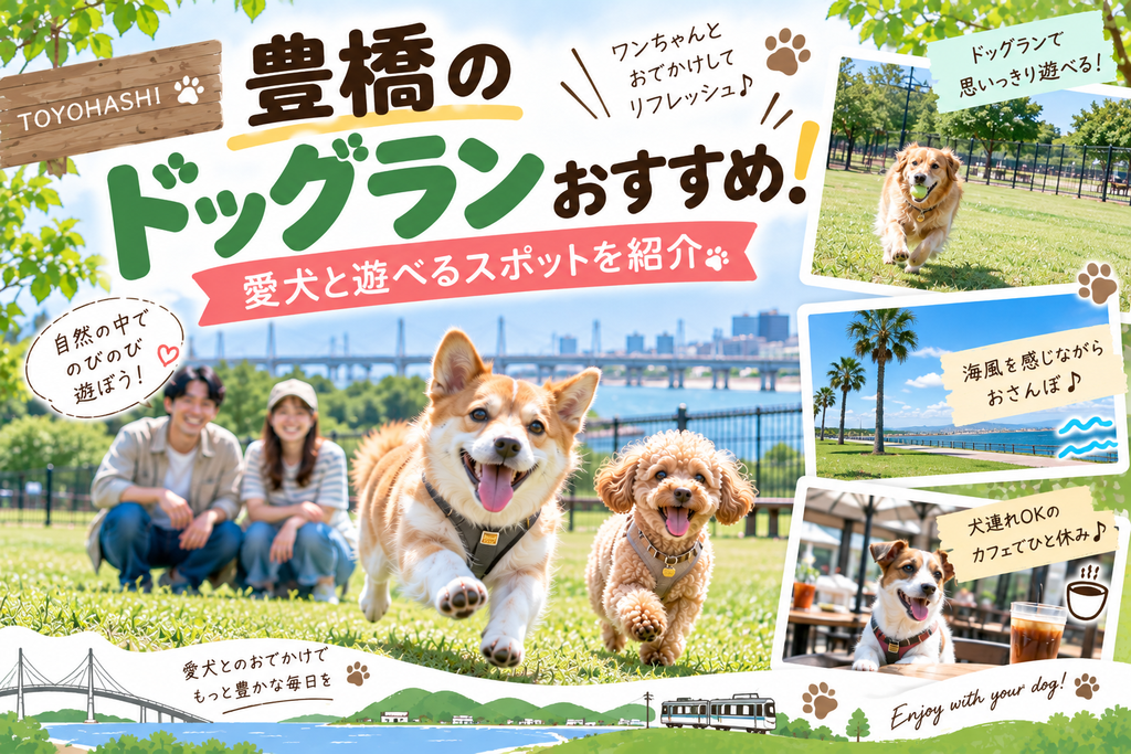 豊橋のドッグランおすすめ！愛犬と遊べるスポットを紹介