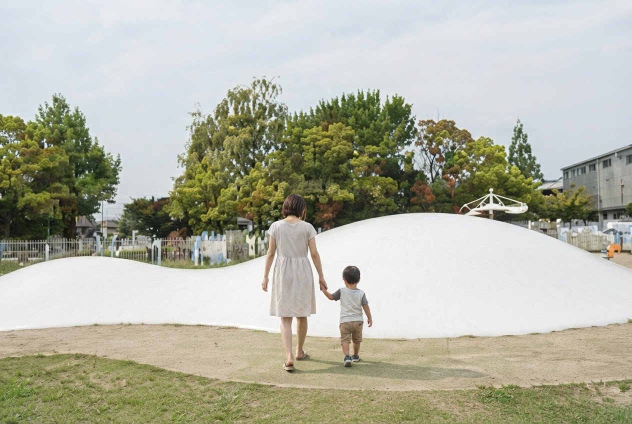 安城市 堀内公園のふわふわドーム