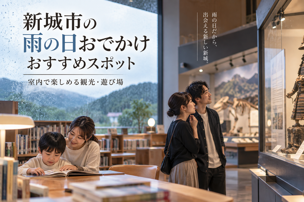 新城市の雨の日おでかけおすすめスポット|室内で楽しめる観光・遊び場