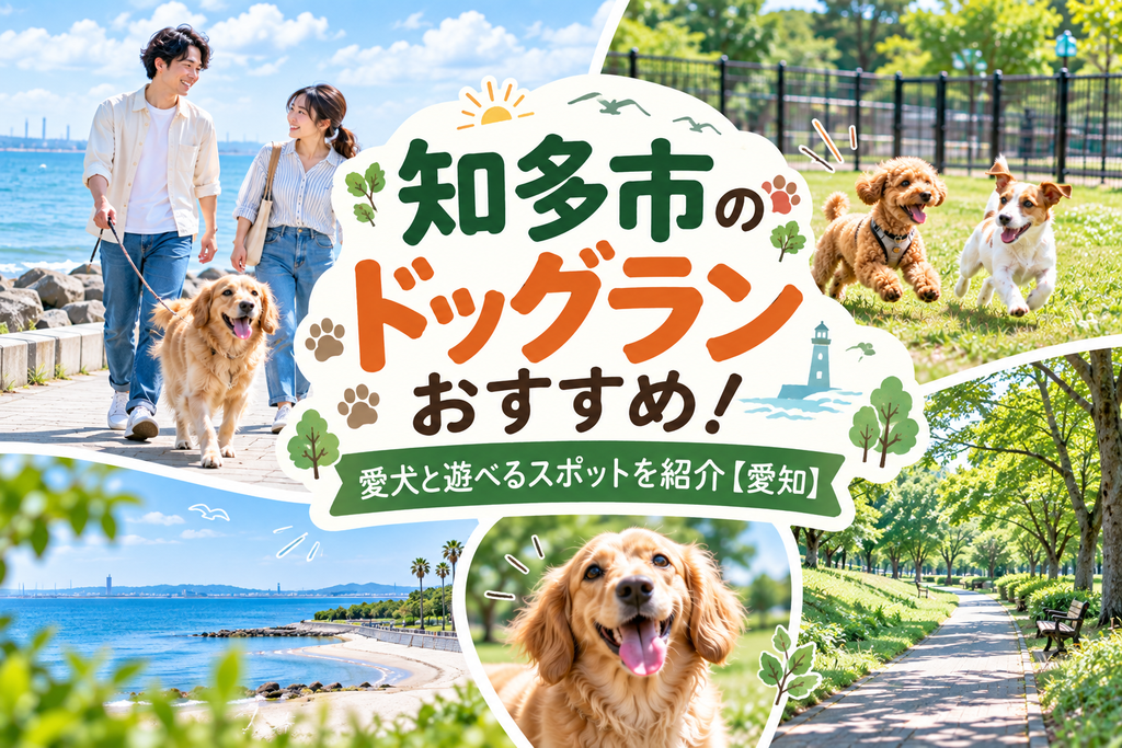知多市のドッグランおすすめ！愛犬と遊べるスポットを紹介【愛知】