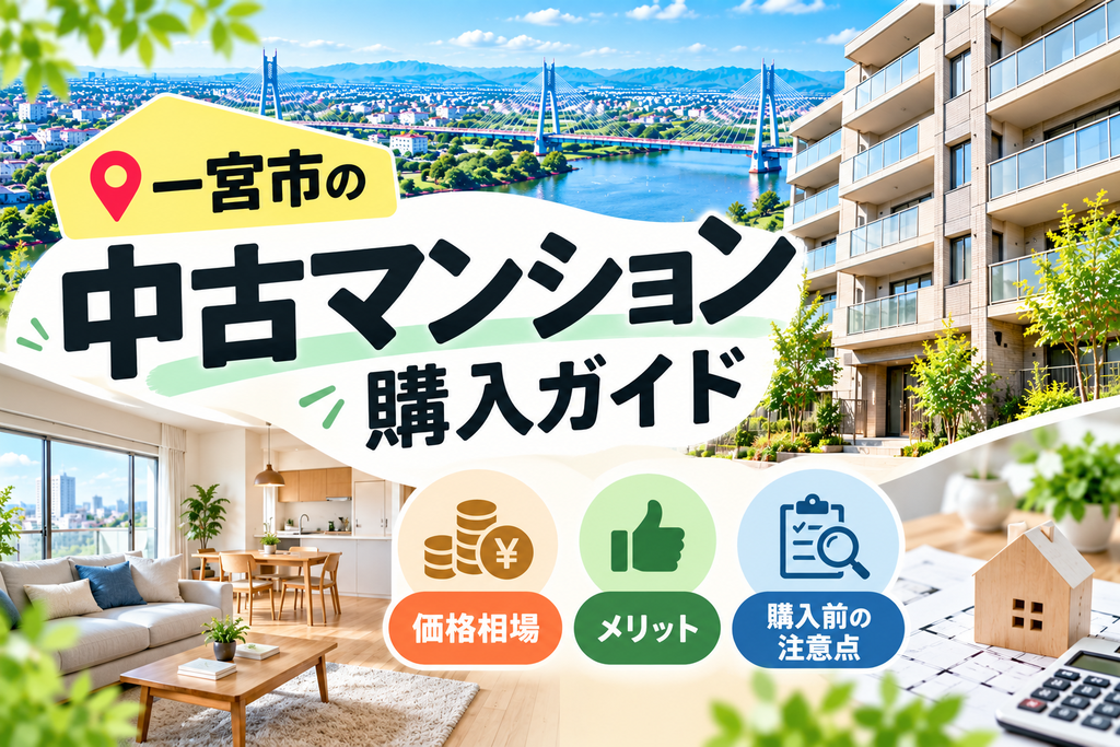 一宮市の中古マンション購入ガイド｜価格相場・メリット・購入前の注意点
