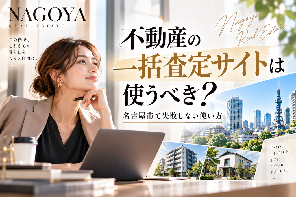不動産の一括査定サイトは使うべき?名古屋市で失敗しない使い方