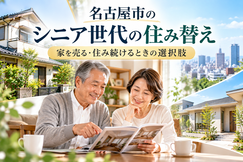 名古屋市のシニア世代の住み替え｜家を売る・住み続けるときの選択肢