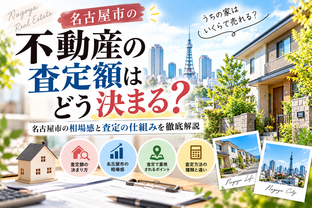 不動産の査定額はどう決まる?名古屋市の相場感と査定の仕組みを徹底解説