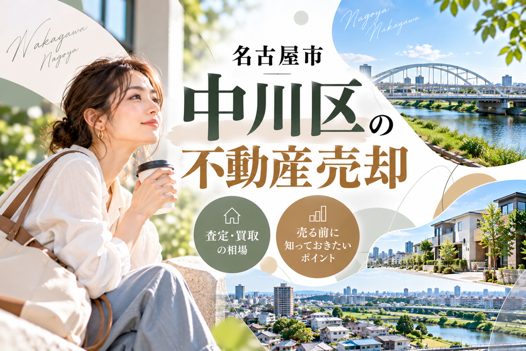 名古屋市中川区の不動産売却｜査定・買取の相場と売る前に知っておきたいポイント