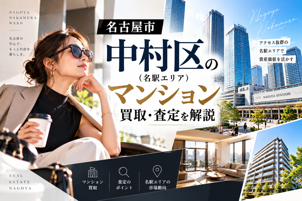 名古屋市中村区(名駅エリア)のマンション買取・査定を解説